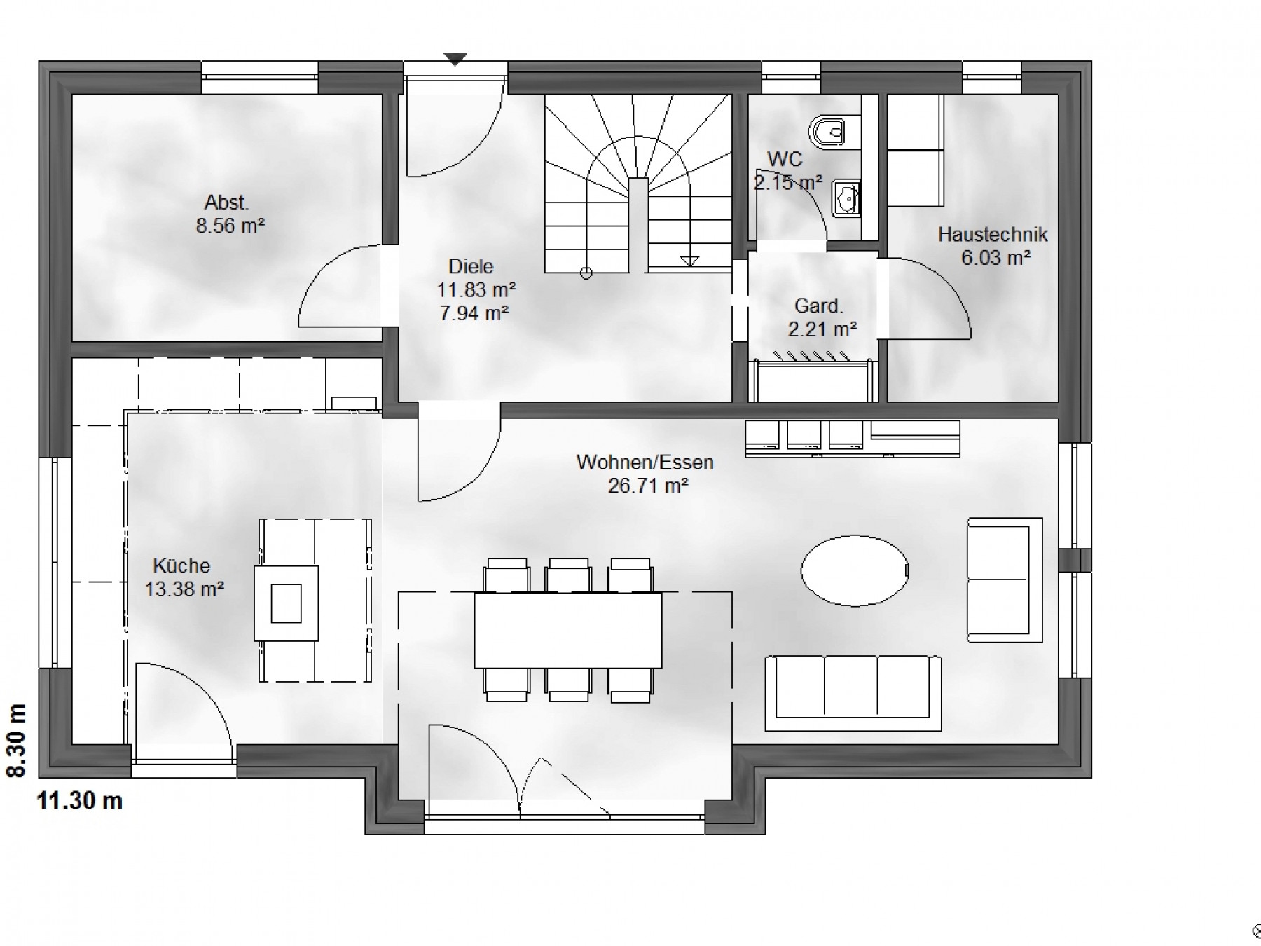 Haus „Einfamilienhaus Mia“ von Massive Wohnbau
