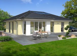 Bild: Der Bungalow 110 Bauweise: Bau vor Ort, traditioneller Hausbau Bauart: Massivhaus, Ziegelsteine